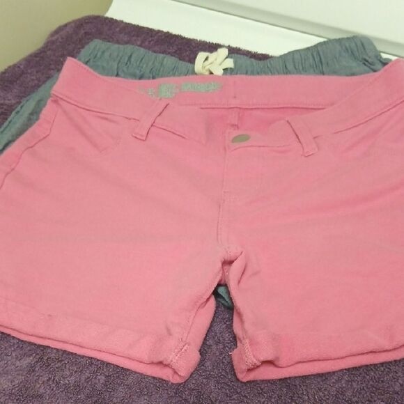 wonder nation Other - WONDER NATION Girls Bundle of 2 Shorts. Size L 10-12. Cuffed and Pockets